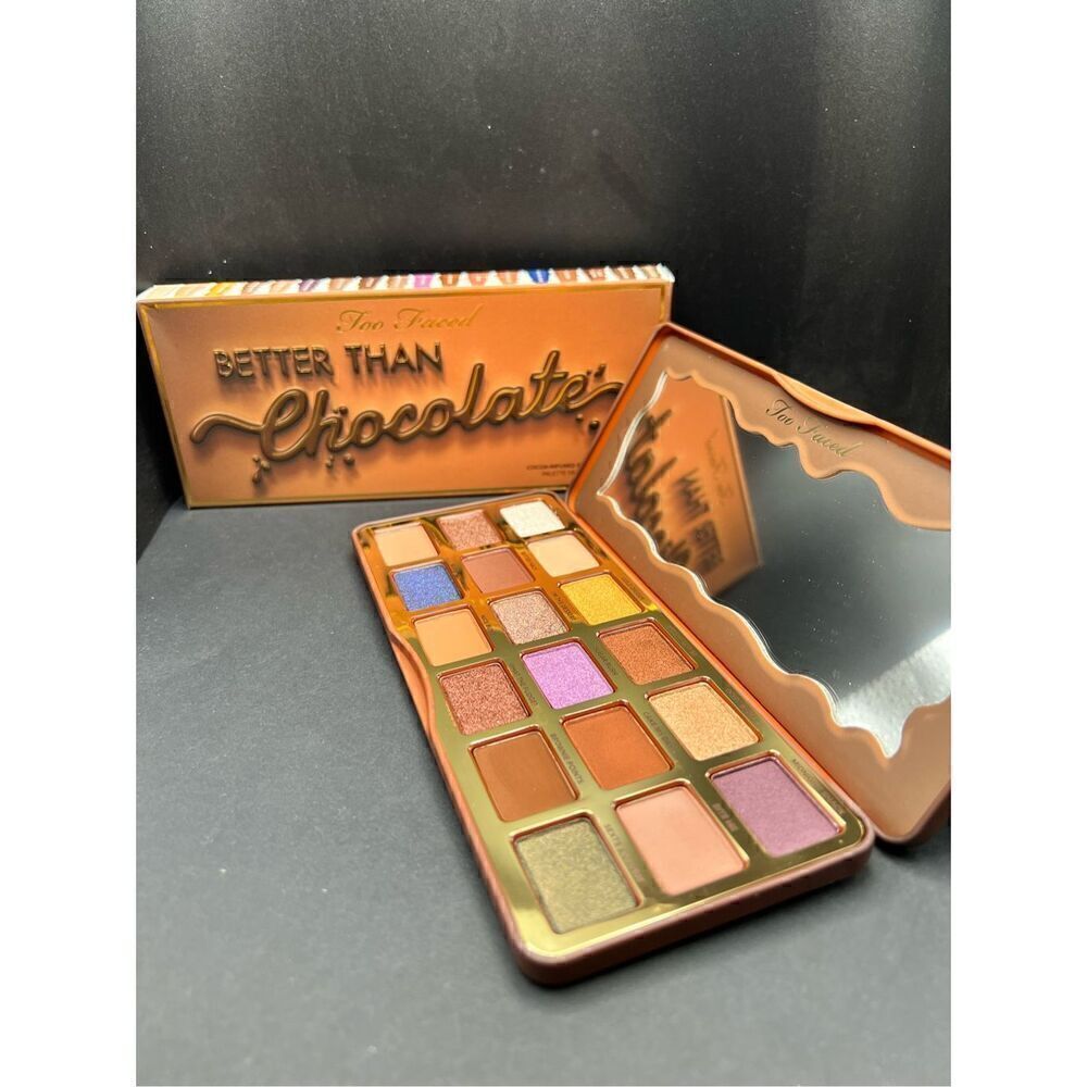 NIB! Too Faced Better Than Chocolate 18 Pan Eyeshadow Palette